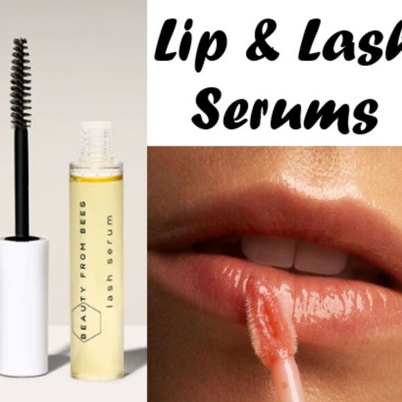 Beauty from Bees - Lip (Pretty in Pink) and Lash Serum - NWT - Picture 1 of 1
